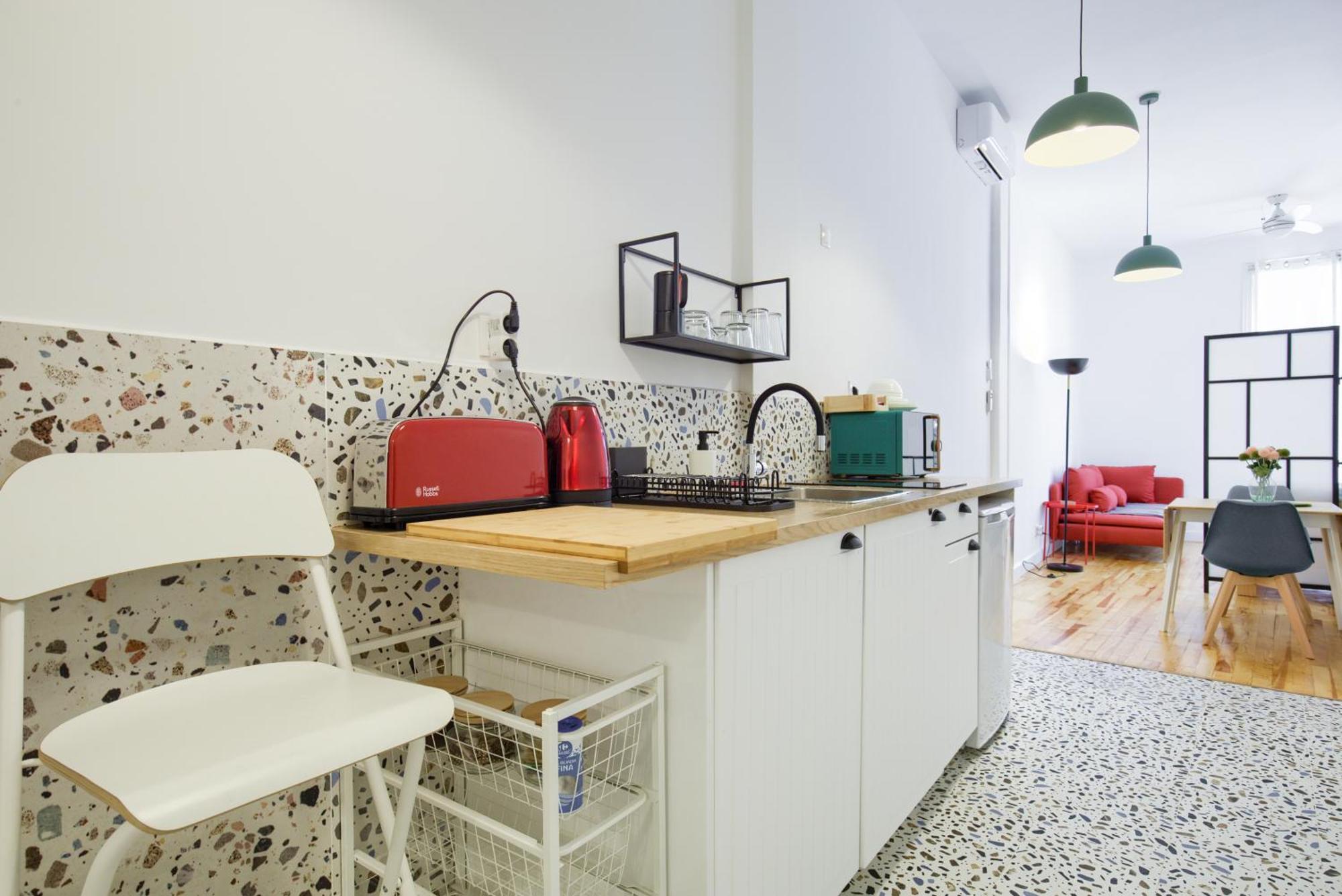 Mezzanine Orange Apartment Madrid Room photo
